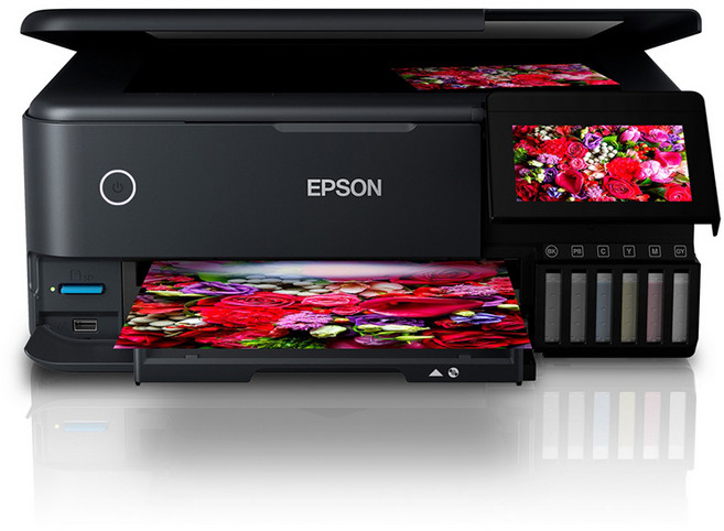 엡손 A4 포토 잉크젯 복합기 EcoTank, L8160