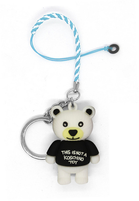 바로스포츠 실리콘 미니베어 티걸이, 블랙 + 랜덤발송, 1개