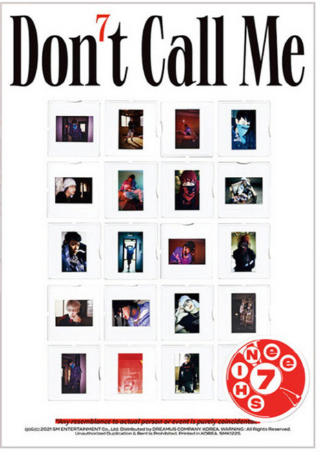 샤이니 SHINee Don’t Call Me PhotoBook Ver 정규7집 앨범 버전랜덤 발송, 1CD