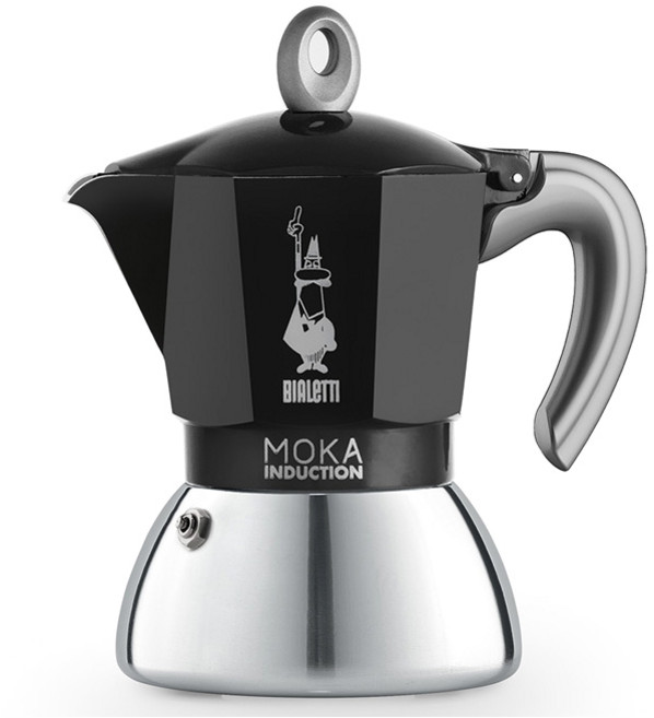 비알레띠 뉴 모카 인덕션 모카포트 4컵, 블랙, 1개