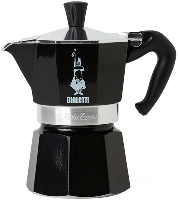 비알레띠 모카포트 3컵, 블랙, 1개