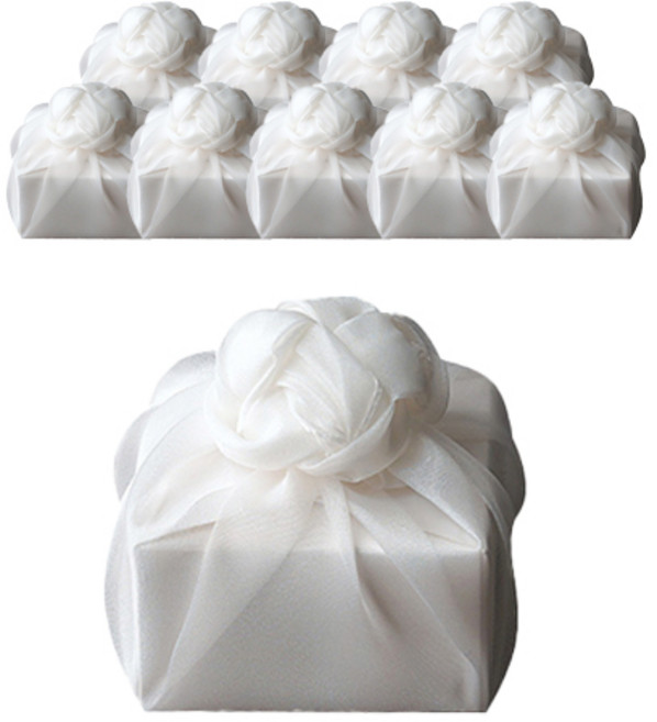 통샵 선물 답례품 포장 크리스탈 보자기 45cm, 822, 10개