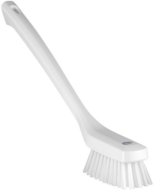 바이칸 긴자루 청소 브러쉬, 흰색, 1개