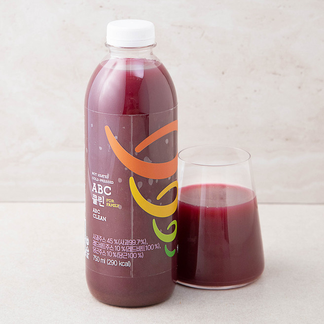 잠바주스 프리미엄 과채주스 ABC클린 for family, 750ml, 1개