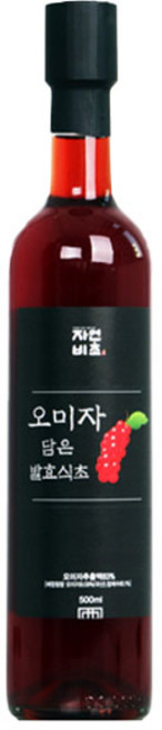 자연비초 오미자 담은 발효식초, 500ml, 1개