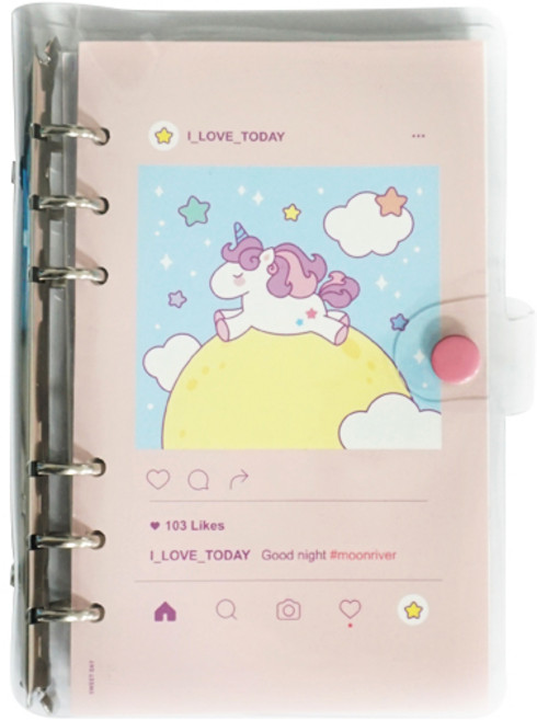 아이러브투데이 6공 만년 다이어리, 유니콘, 1개