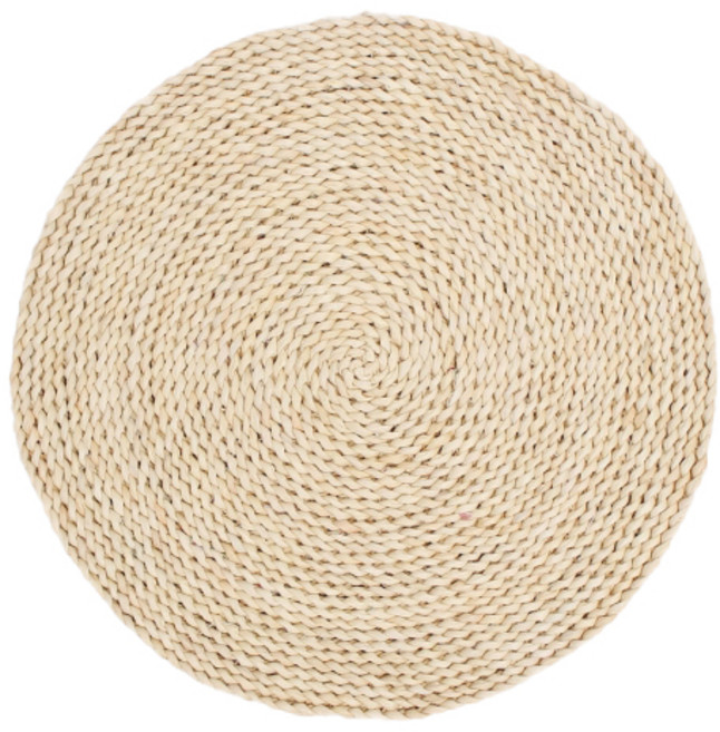 플레이팅 라탄식 식탁매트, 40 x 40 x 1 cm, 1개