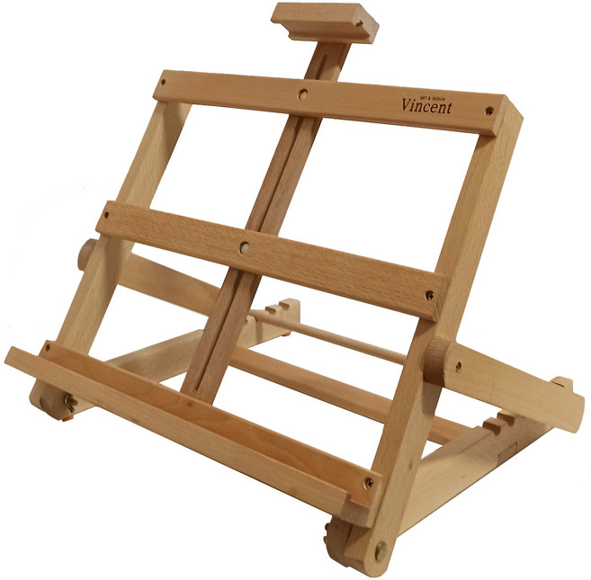 빈센트 테이블 나무 이젤 VC-T100
