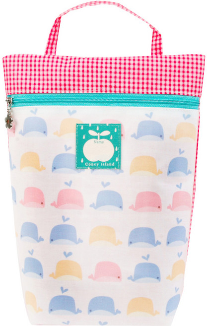 코니아일랜드 어린이집 다용도 방수 파우치, 심슨고래