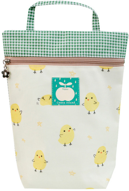 코니아일랜드 어린이집 다용도 방수파우치, 꼬마병아리