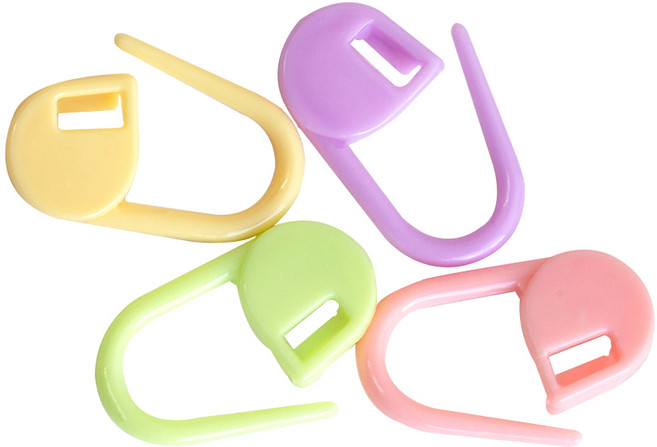 니트박스 단수 표시링 세트 뜨개질용품, 혼합색상, 1세트