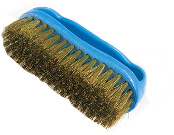 대목브러쉬 구두솔 와이어브러쉬, 14 신주(황동), 1개