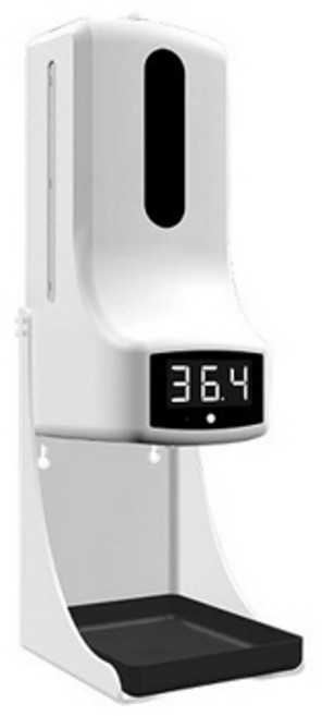 음성안내 비대면 비접촉 온도측정 스마트 자동 손소독기 삼각스탠드 K9 Pro