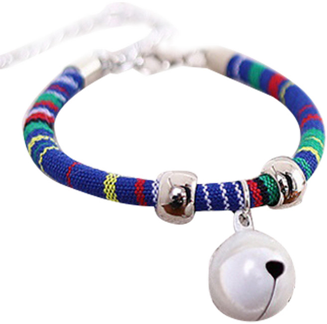 예보들 고양이 방울 목걸이, 블루, 1개