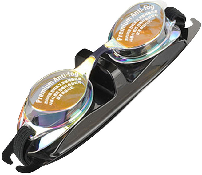 SD7 아이큐브 선수용 수경 SGL-8400, BLK, 1개