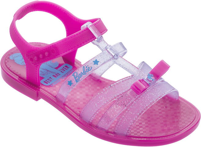 zaxy 女童芭比粉紅車涼鞋 22166