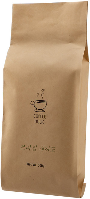 커피홀릭 원두커피 브라질 세하도, 홀빈, 500g, 1개
