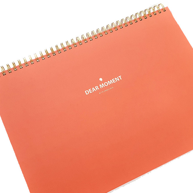 제이로그 스케줄 매니저 위클리 플래너 만년형 V2 재택근무 세트, 오렌지, 1세트