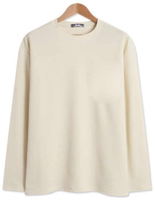 탑보이 버블 엠보 긴팔 티셔츠 LW025