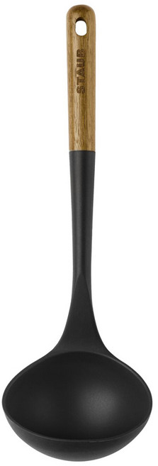 스타우브 실리콘 국자, 매트블랙, 1개