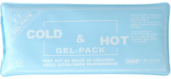 엠디프라임 아이스 쿨팩 대 11 x 26 cm, 1개