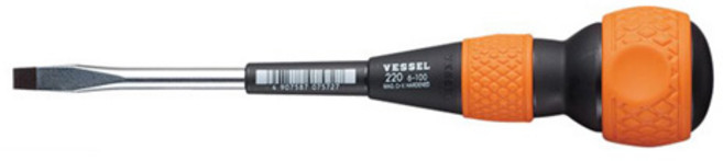 베셀 전공 일자 드라이버 220 100mm, 1개