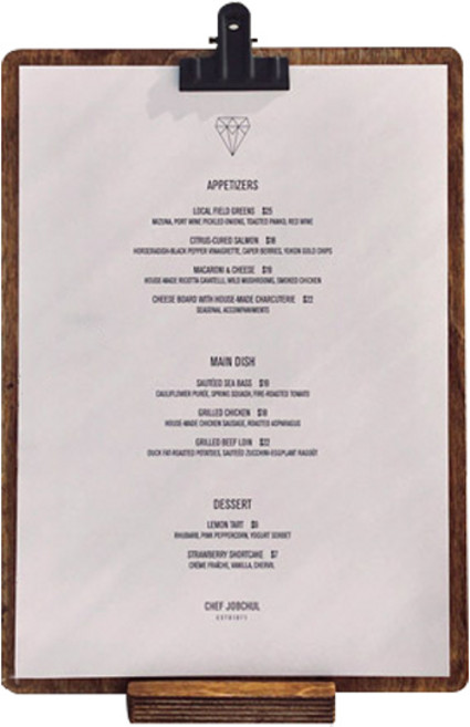 잉글랜드 우드 클립보드 A5 + 받침대, 혼합색상, 1개