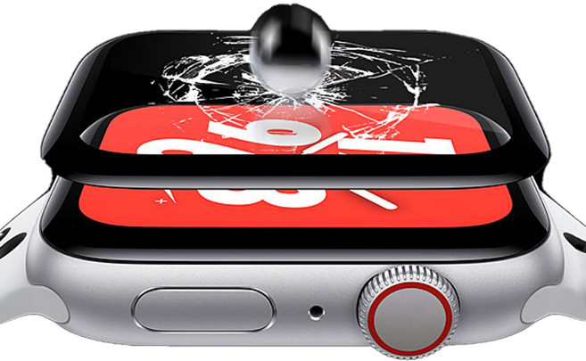 베락스 애플워치6 4D 풀커버 강화 스마트워치 필름 SF001, 블랙, 1개