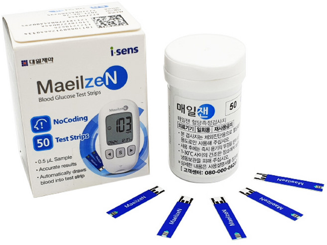 매일잰 혈당 측정 검사지, 50개입, 1개