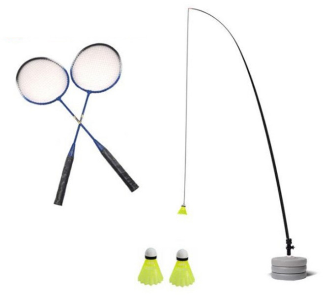 셀프 배드민턴 연습 세트, 혼합색상, 1개