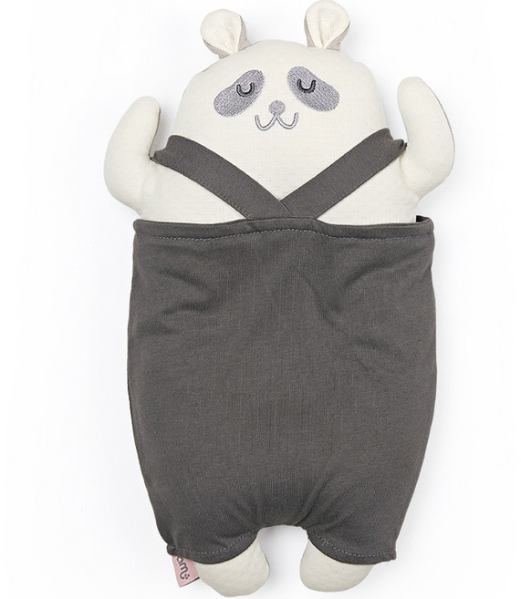 아이팜 신생아용 짱구베개, 판다베어, 1개