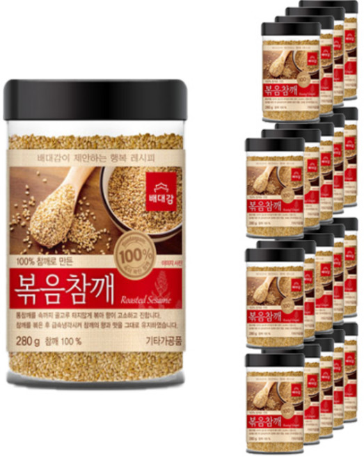 배대감 볶음참깨, 280g, 20개