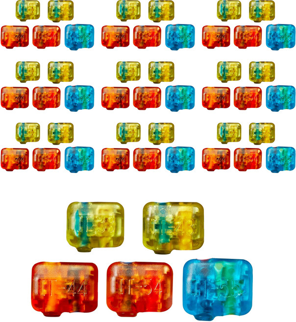 알파오 무탈피 순간 전선 커넥터 AC 5종 x 10p세트2, 1세트