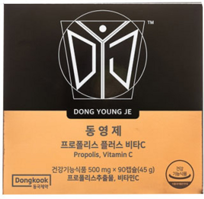 동국제약 동영제 프로폴리스 플러스 비타C, 1개, 90정