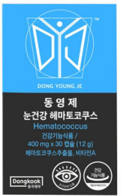 동국제약 동영제 눈건강 헤마토코쿠스, 30캡슐, 1개