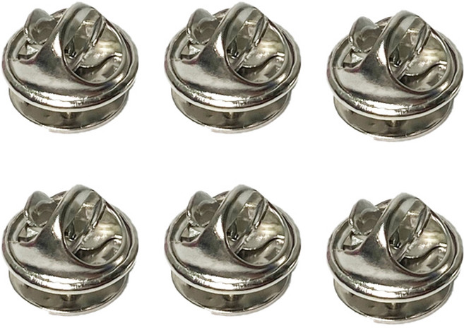 만능 고정핀 1.1cm, 실버, 6개