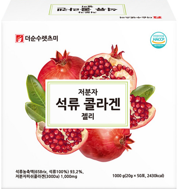 렛츠미 저분자 석류콜라겐 젤리, 1kg, 1개