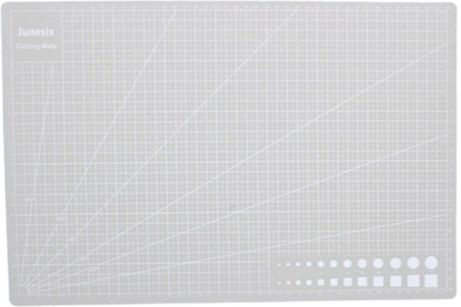 컬러 데스크 커팅 매트, 그레이