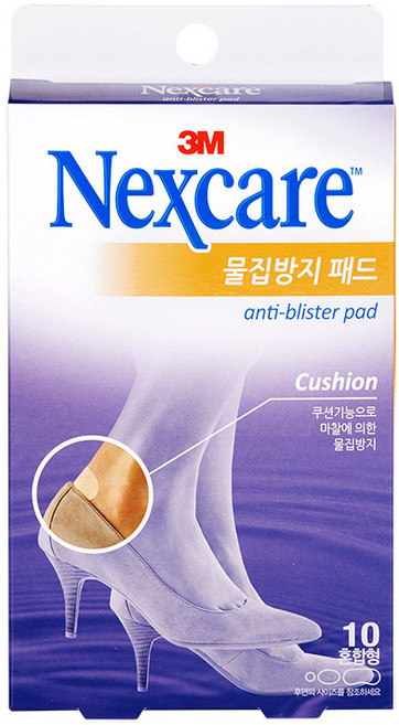 넥스케어 물집방지패드 혼합형 10매, 1개