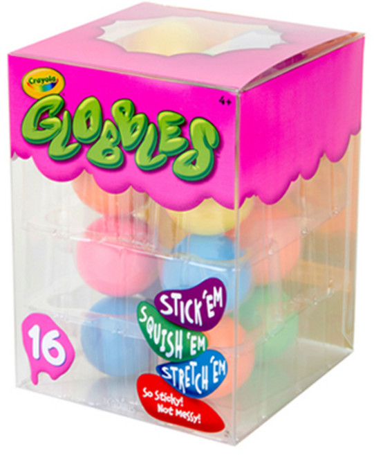 크레욜라 글로블스 끈끈이볼 16p, 혼합색상, 1개