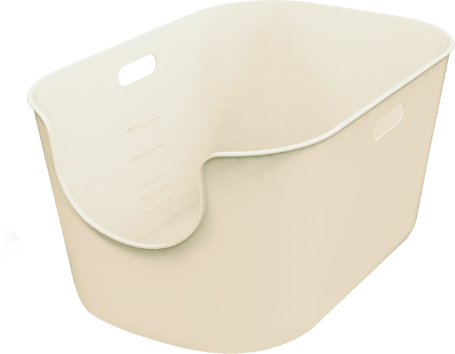 강집사 고양이 화장실, 아이보리, 1개