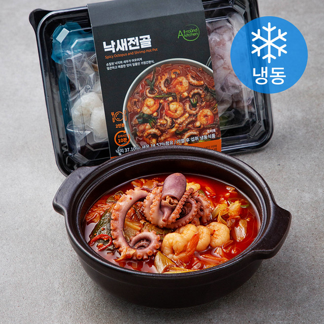 올라운드키친 낙새전골 (냉동), 620g, 1개