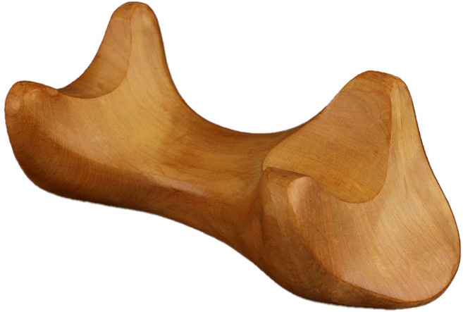 MEO 우드 마사지 장미목 거북이 괄사, 1개