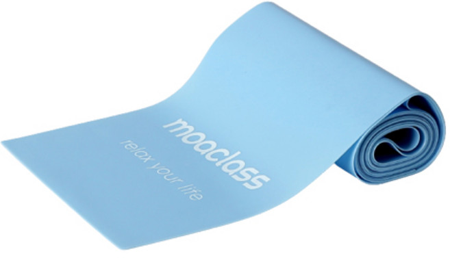 모아클래스 라텍스 스트레칭 밴드, 블루, 1개