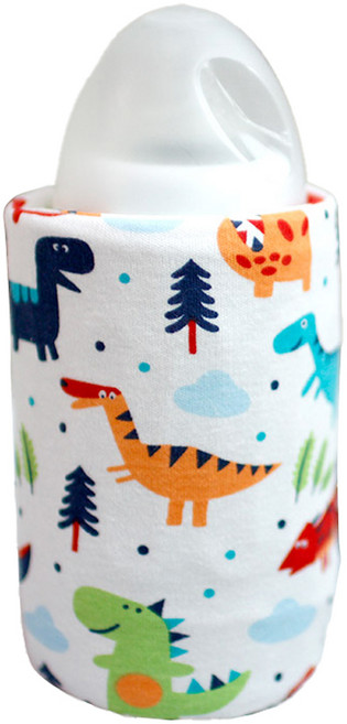 스파지오엘 휴대용 USB 젖병 워머, 크레용디노, 1개