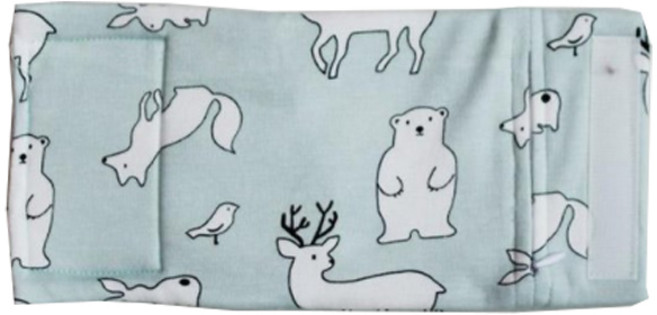 스파지오엘 베이비 휴대용 USB 젖병 워머, 폴라베어, 1개