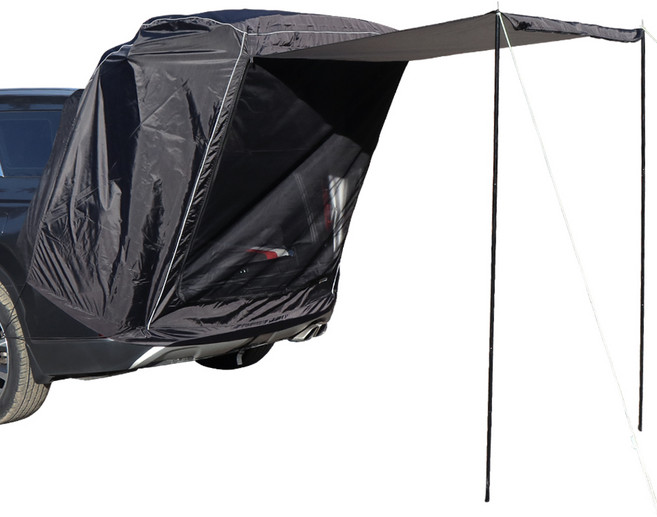 브리즈문 감탄 차크닉 차박 텐트 2세대 폴대형 XL, 모던블랙