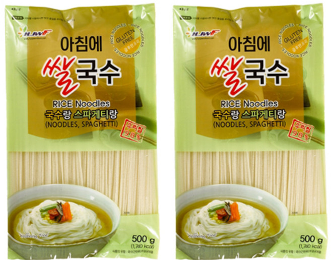 효자원식품 아침에 쌀국수, 500g, 2개
