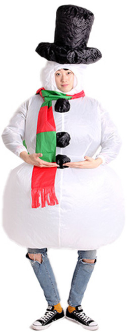 파티해 눈사람 에어 수트, 혼합색상, 1개