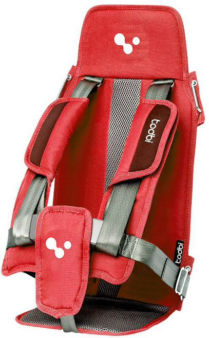 토드비 프로피 통학차량 전용 3점식 안전벨트용 주니어카시트 Gr2 W3, 레드